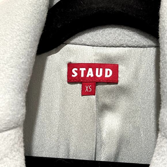 NWT NEW STAUD Sanza Wool Blend Coat - Picture 7 of 9
